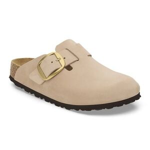 BIRKEN STOCK BOSTON BIG BUCKLE NUBUCK LEATHER